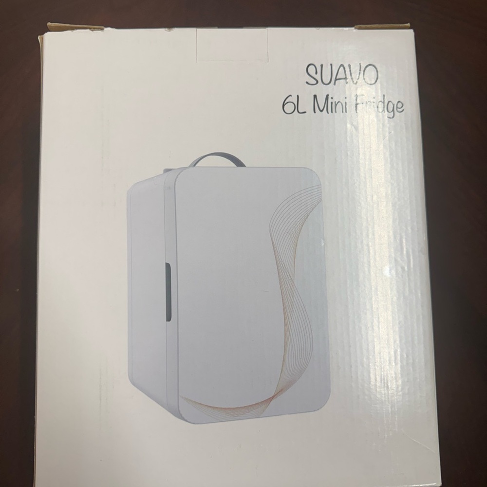 Suavo 6L Mini Fridge White